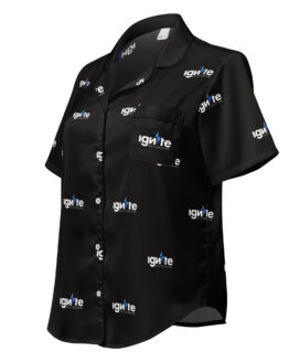 Ignite All-Over Logo Women’s Short Sleeve Pajama Top