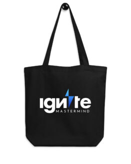 Ignite Black Tote Bag